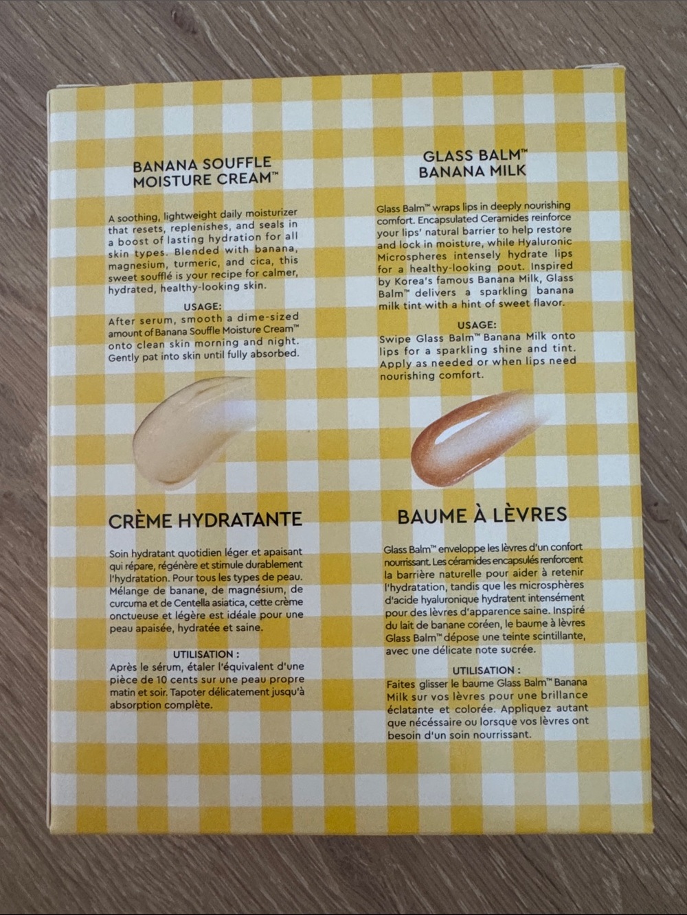 Glow Recipe Banana Milk Kit - Yellow & Pink Accents - Picture 2 of 2